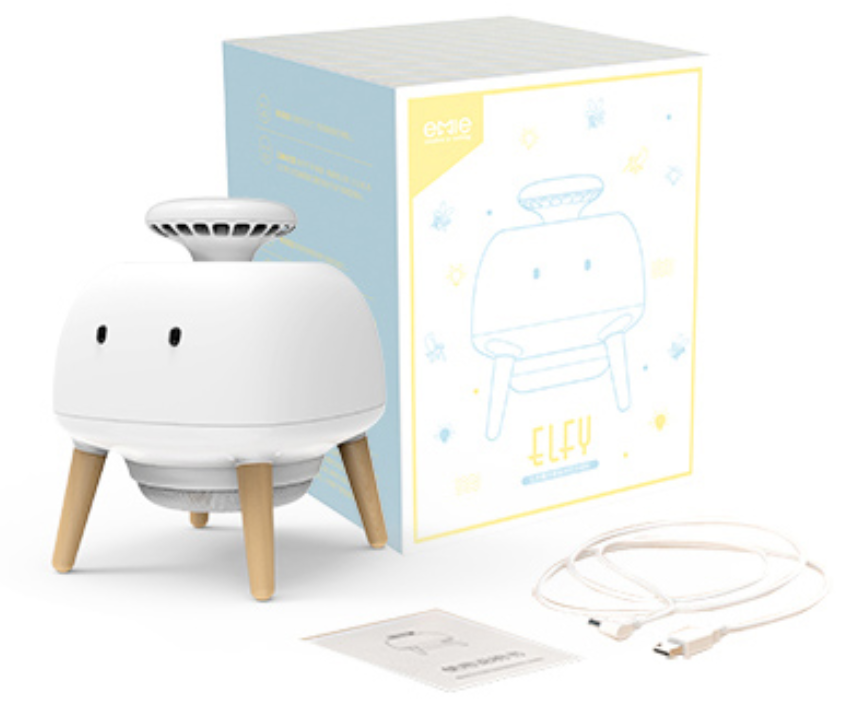 BowLift | Electronic Indoor Physical Mosquito Killer with 360° Ring Light, Intelligent Photosensitive System, Desk Lamp Mode and Low Noise, for Home, Kitchen, Bedroom & Office