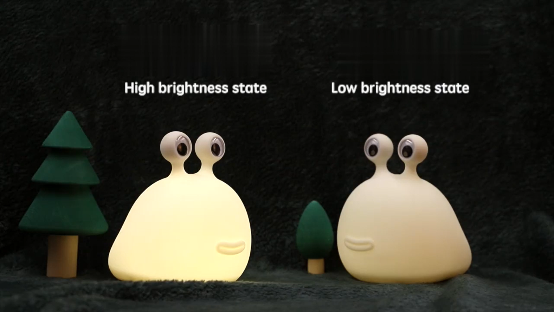 BowLift | Rechargeable Snail Bedroom Night Light with Touch Control, Automatic Shut Off, Low Energy Consumption and Adjustable Brightness, for Office, Bedroom, Bathroom and More