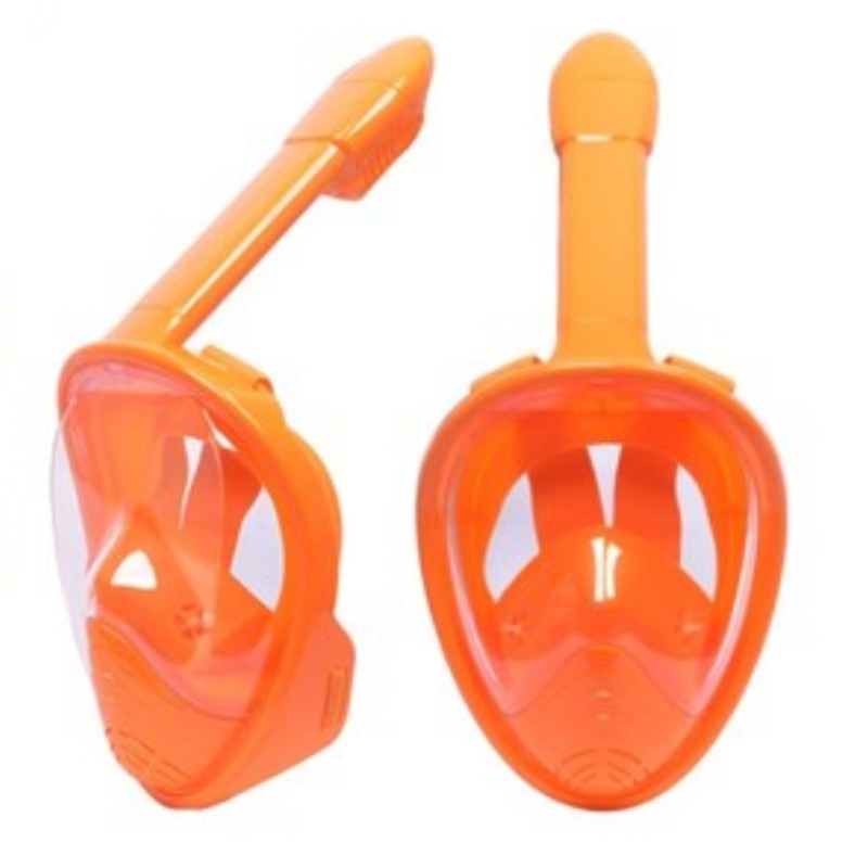 BowLift | Foldable Full Face Snorkel Mask, with 180 Degree Panoramic Viewing, Anti-Fog & Anti-Leak Design, for Kids and Adults (1 pc)