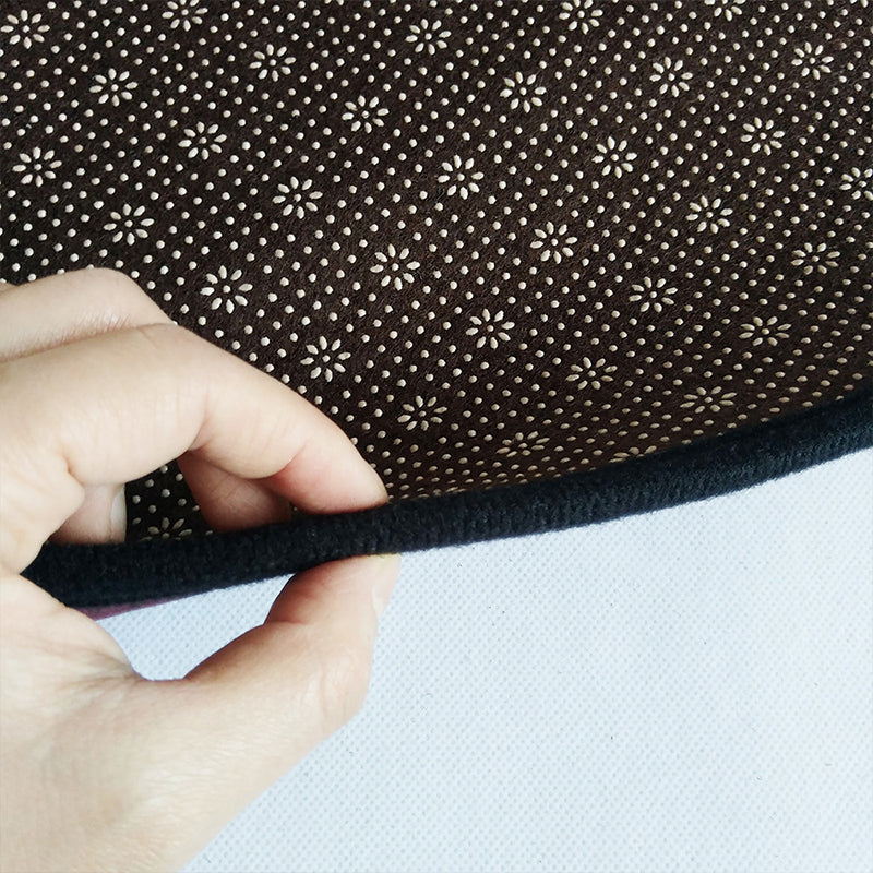 BowLift | Ethical Moroccan Style Rug Multicolored Flower Rug Pet Friendly Anti-Slip Stain Resistant Rug for Living Room