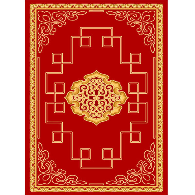 BowLift | Elegant Chinoiserie Rug Multicolor Floral Area Rug Non-Slip Backing Stain-Resistant Pet-Friendly Rug for Living Room