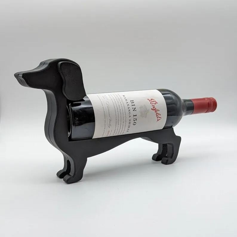 BowLift | Dachshund Wine Bottle Holder