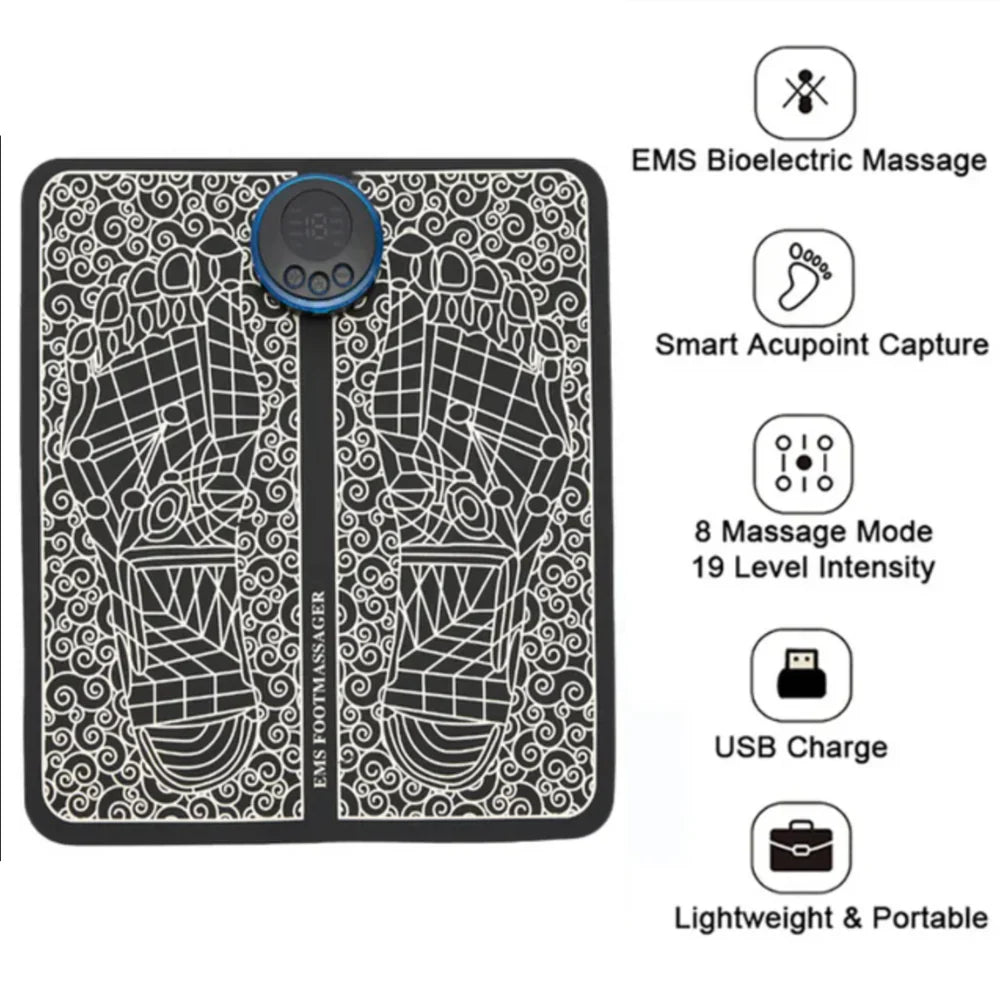 BowLift | Electronic EMS Foot Massage Pad for Muscle Relaxation