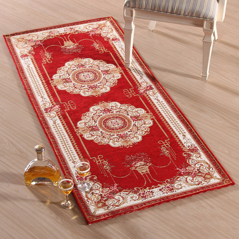 BowLift | Empire Peony Rug Multicolor Traditional Rug Synthetic Pet-Friendly Non-Slip Stain-Resistant Runner Rug for Home