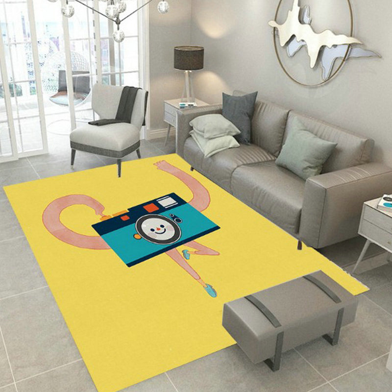 BowLift | Designer Room Decor Carpet Multicolor Fairy Tale Print Carpet Polyester Non-Slip Backing Pet-Friendly Carpet