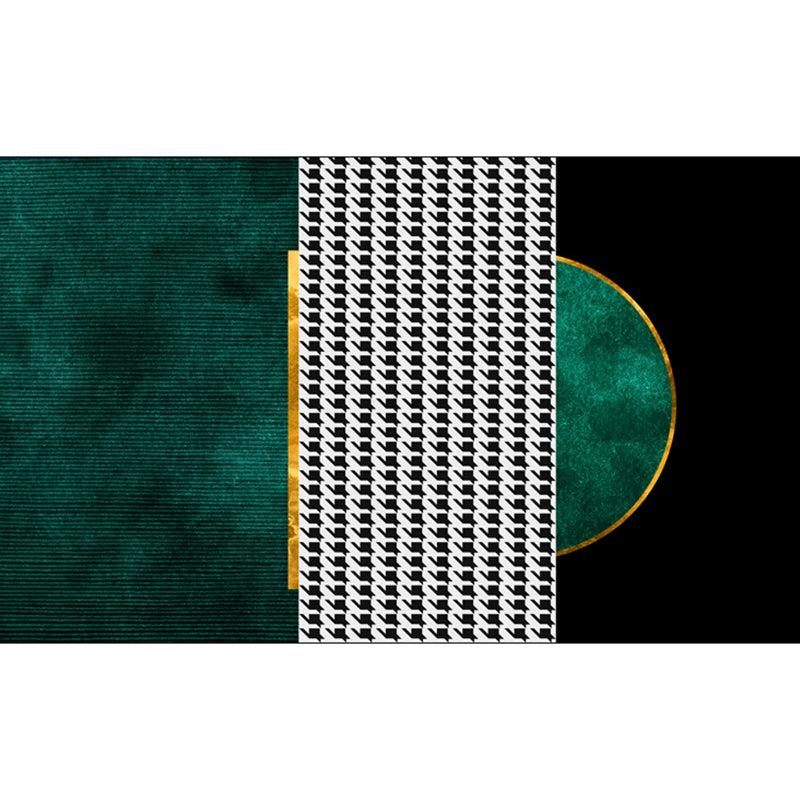 BowLift | Funky Living Room Rug Multicolor geometric pattern rug polypropylene pet-friendly washable rug