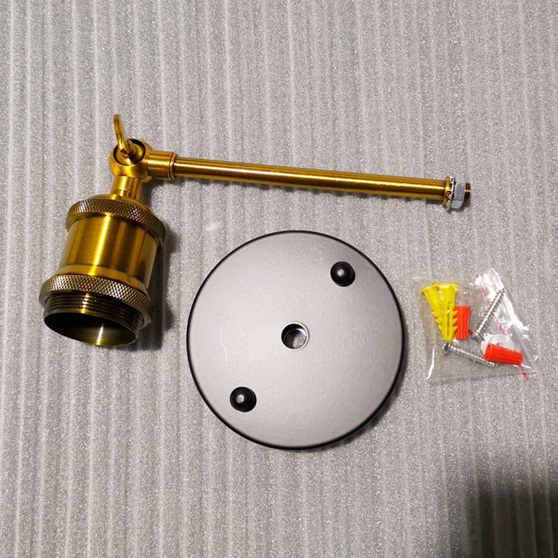 BowLift | Exposed Bulb Design Metal Wall Lamp Factory 1 Head Dining Room Wall Light with Swivel Joint