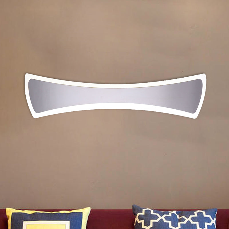 BowLift | 16.5"/20.5" Width Waterproof Fly-Vanity Lighting Light Minimalist Acrylic LED Bathroom Vanity Wall Lamp in Warm/White