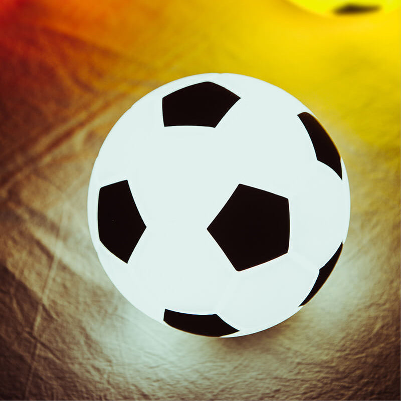 BowLift | Creative Soccer Silicone LED Night Light USB Charging Table Lamp
