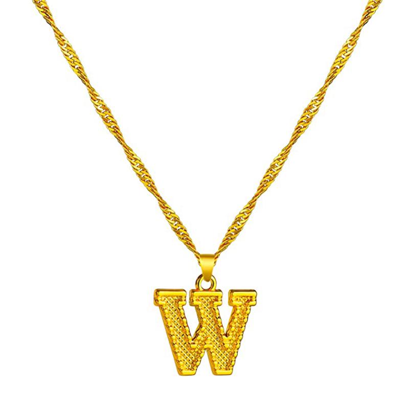 BowLift | 18K gold-plated initial letter necklace