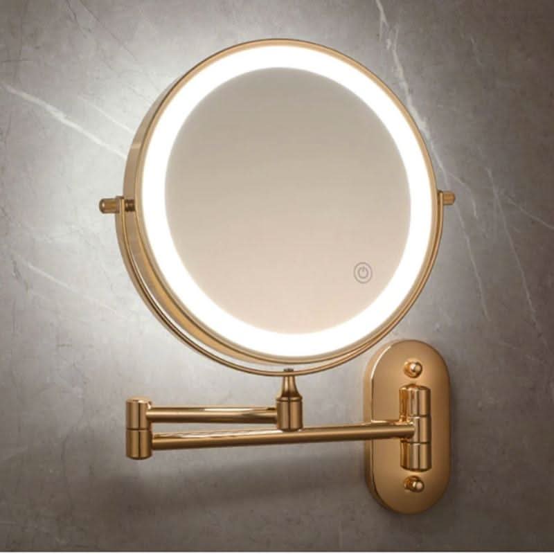 BowLift | LUXMIRROR – Deluxe Golden Makeup Mirror