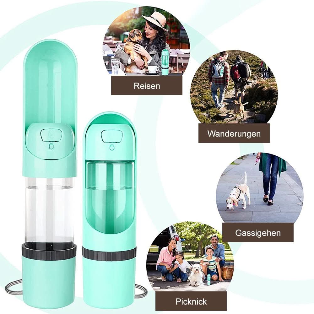 BowLift | 2-in-1 dog bottle with food & water bowl