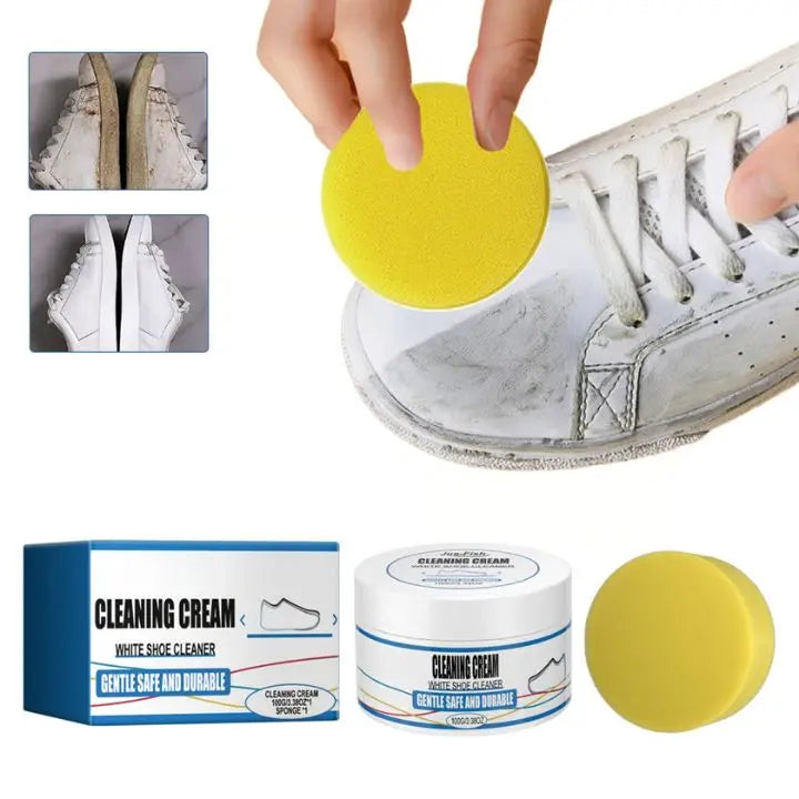 BowLift | White Shoe Cleaning Cream | Removes Stains & Brightens