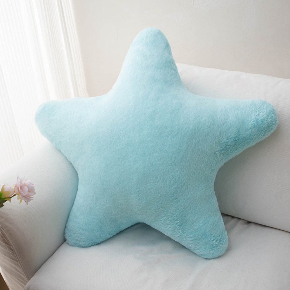 BowLift | Cuddly Pastel Fluffy Star Cushion