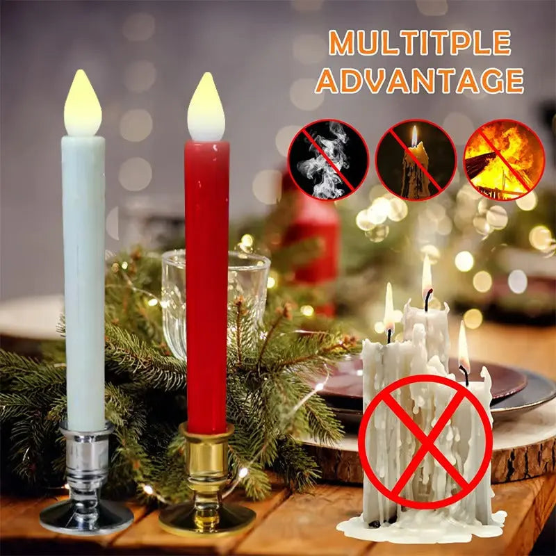 BowLift | 2+2 | Flameless LED Candles – Safe, Elegant & Durable