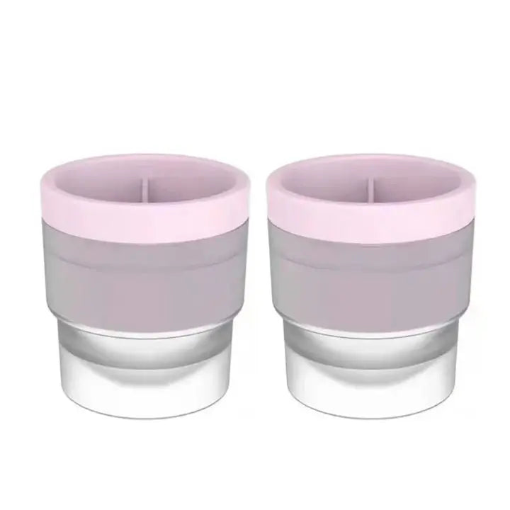 BowLift | 2+2 | Ice ball molds for cocktails – Slow melting & stackable