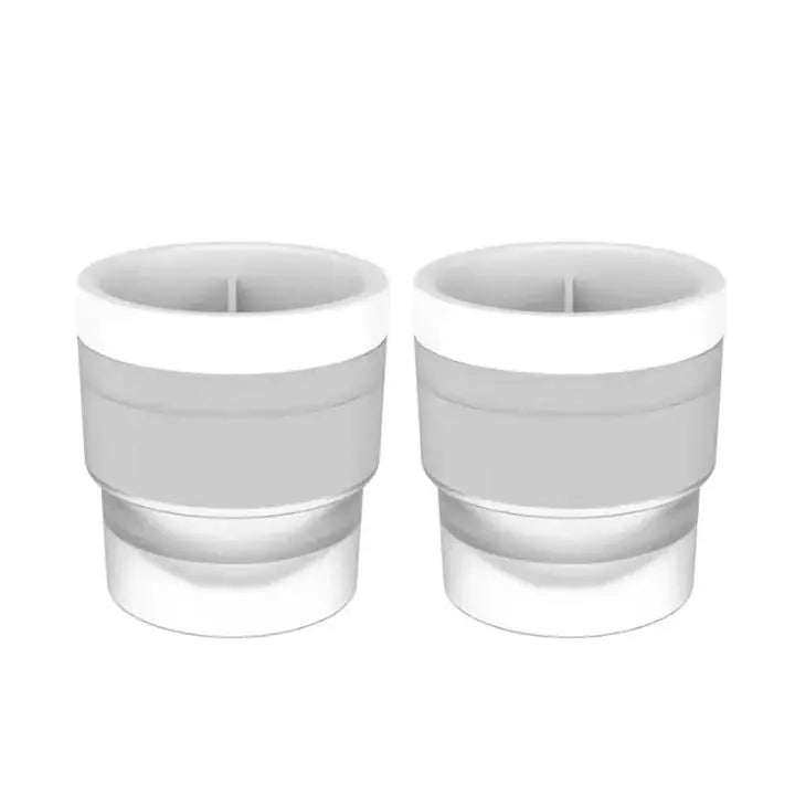 BowLift | 2+2 | Ice ball molds for cocktails – Slow melting & stackable