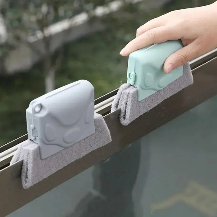 BowLift | 2+2 | Window Brush with Handle – Thorough Cleaning of Narrow Corners