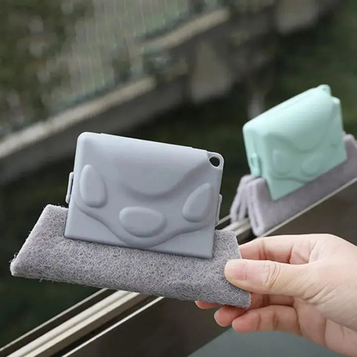 BowLift | 2+2 | Window Brush with Handle – Thorough Cleaning of Narrow Corners