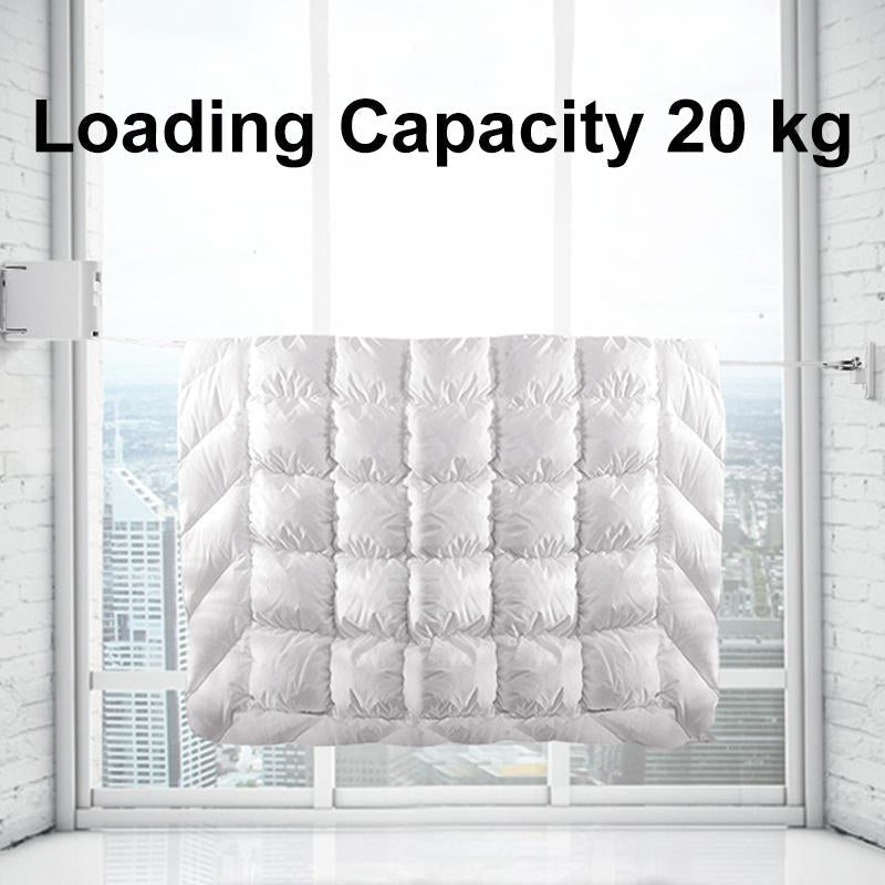 BowLift | Glue-Free Indoor Invisible Clothesline