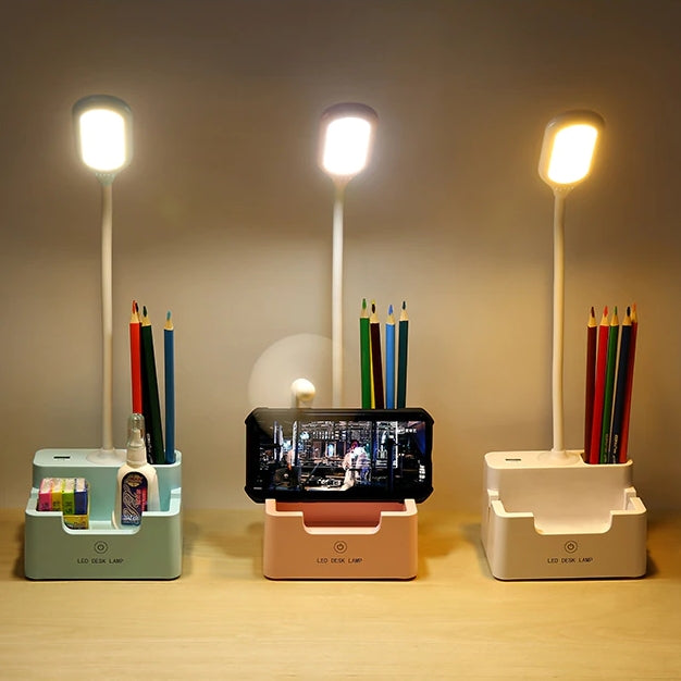 BowLift | Desk lamp with phone holder