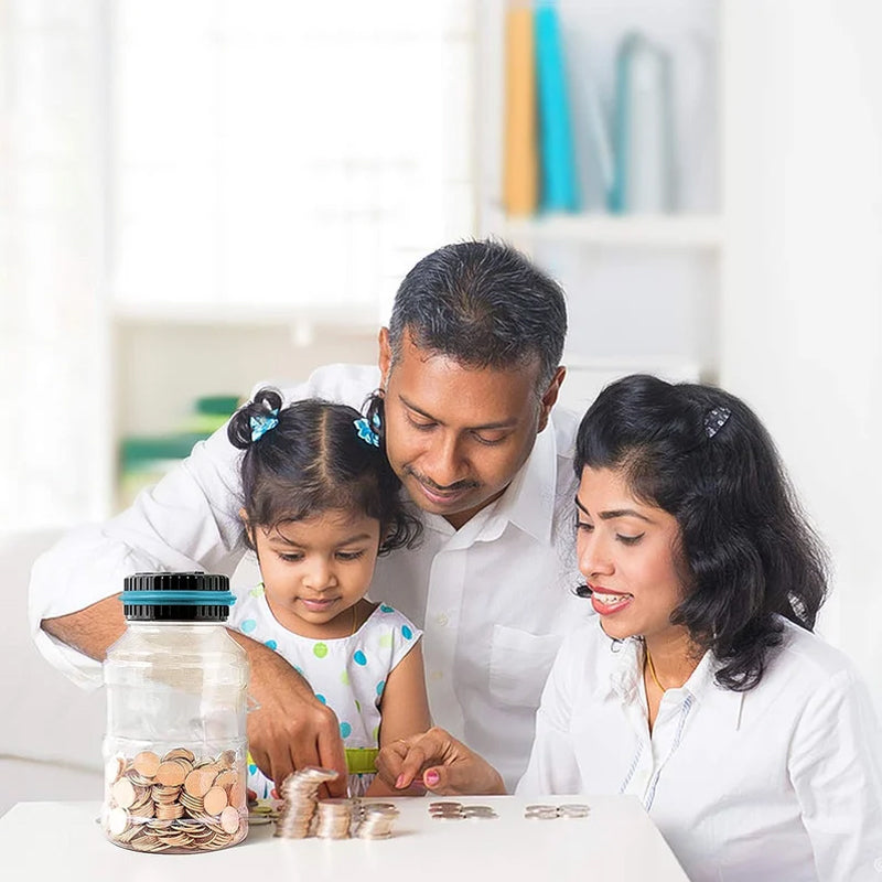 BowLift | Electronic Piggy Bank Counter Coin Digital LCD Counting Coin Money