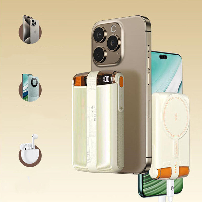 BowLift | 10000mAh Magnetic Wireless Power Bank