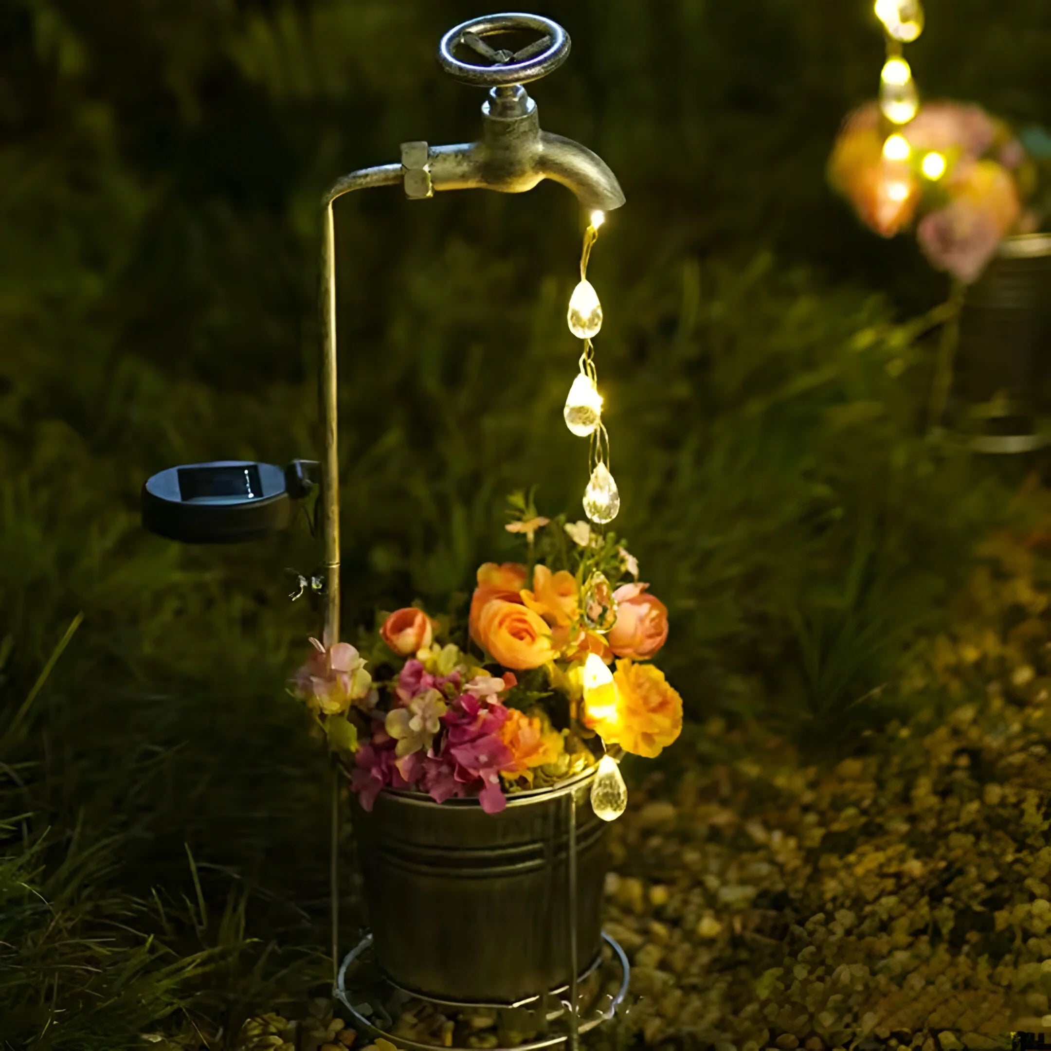 LumiTap – Sun-Powered Outdoor Garden Light