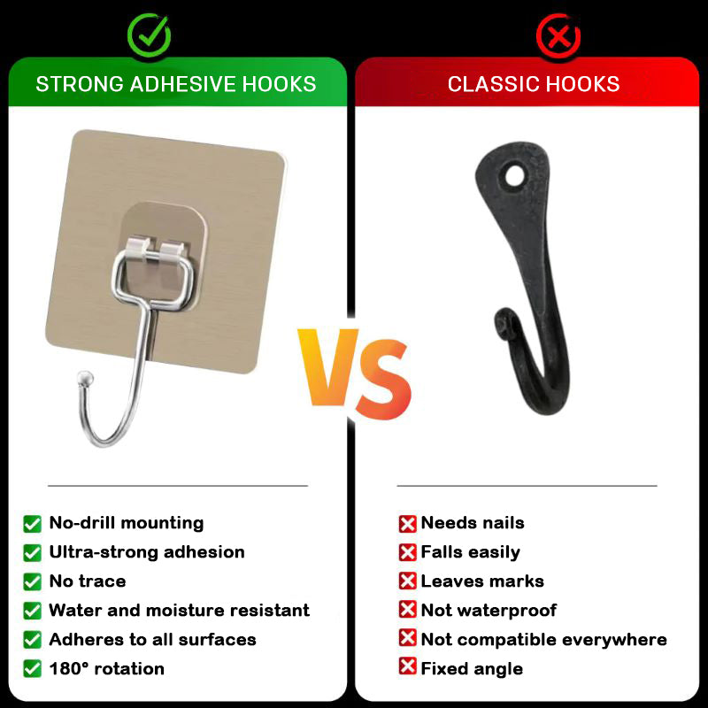 BowLift | Heavy Duty Adhesive Wall Hook