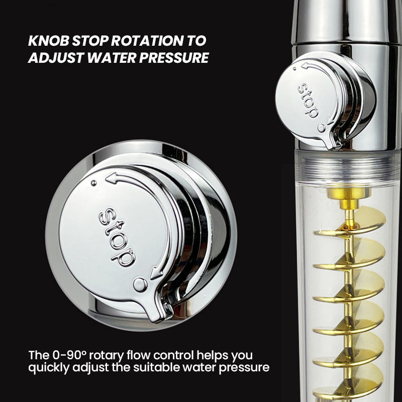 BowLift | High Pressure Shower Head