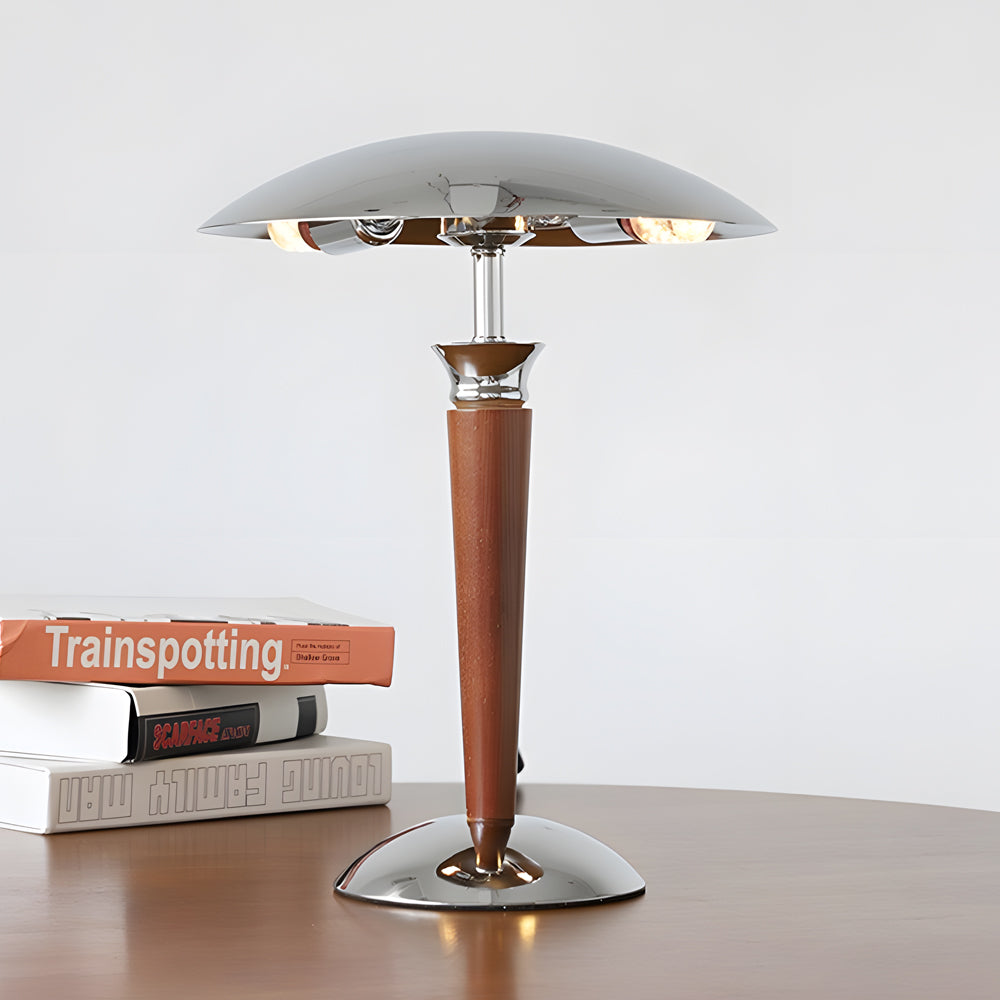 BowLift | Retro Paquebot Mushroom Table Lamp with Dimming Function
