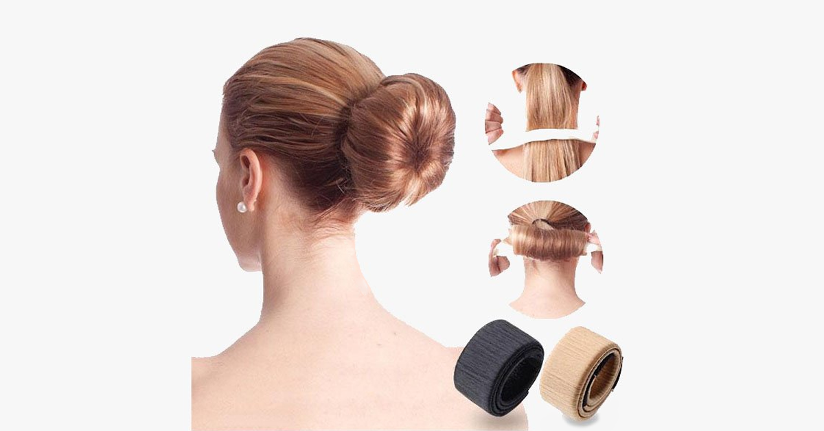 BowLift | Hair Bun Wrap – Making a bun with your hair has never been easier!