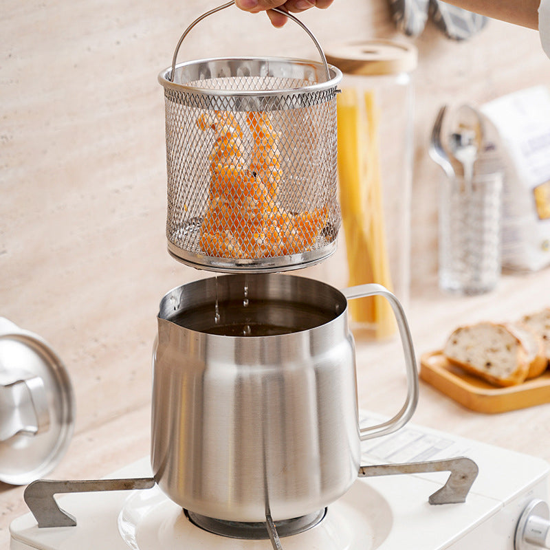 BowLift | 2-in-1 304 Stainless Steel Multifunctional Oil Filter Pot