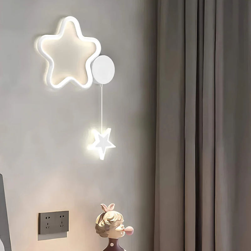 BowLift | DreamLight | Magical Wall Lamp with Clouds, Stars and Moon