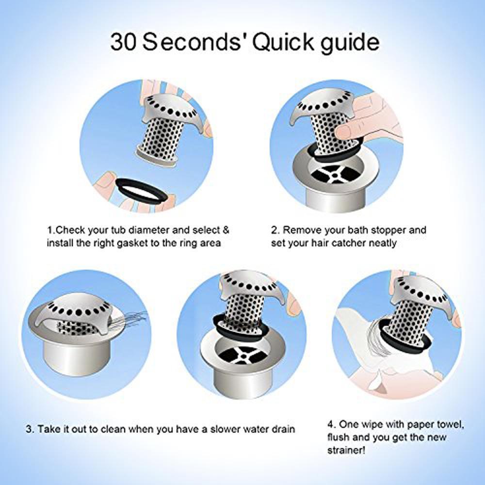 BowLift | Drain Hair Catcher Protector Strainer