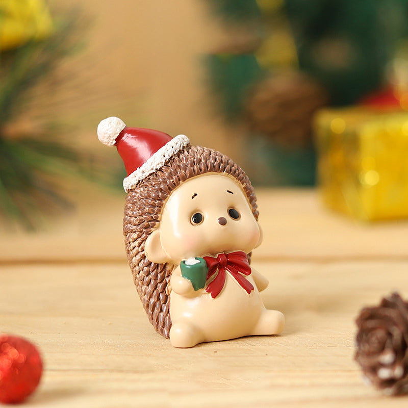 BowLift | Handmade Animal Santa Ornaments