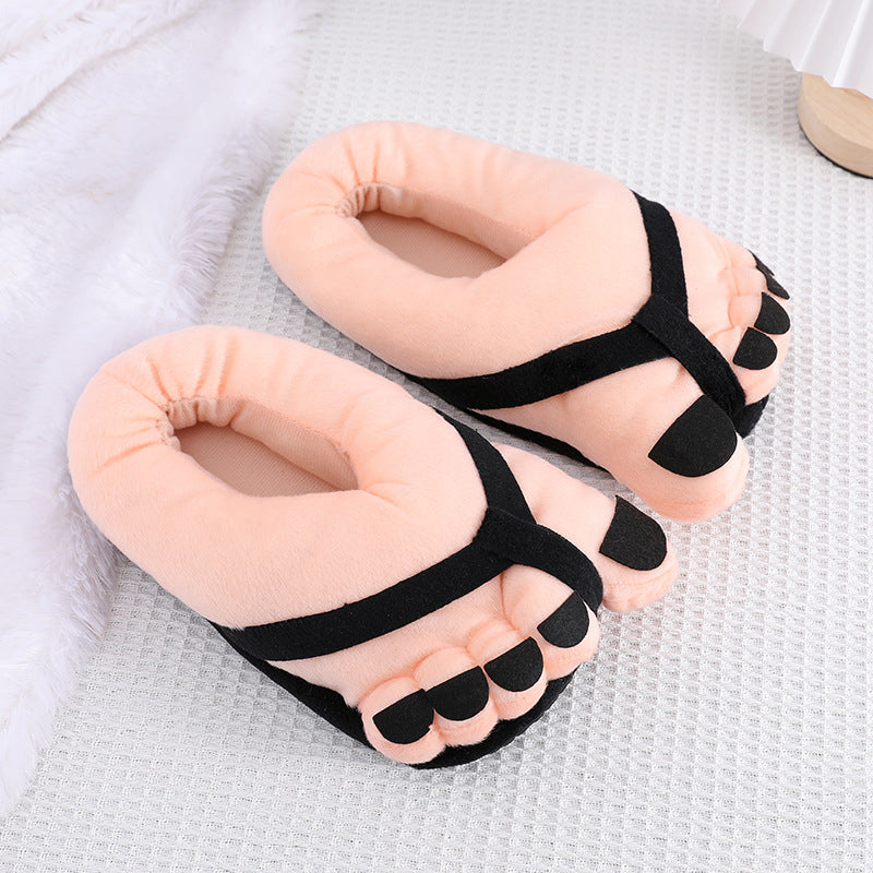 BowLift | Funny Foot Plush Novelty Slippers