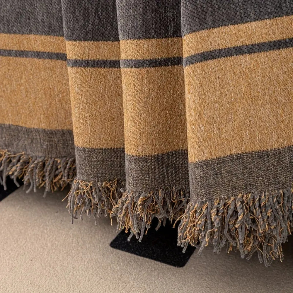 BowLift | Safari Tiger Chenille Sofa Cover