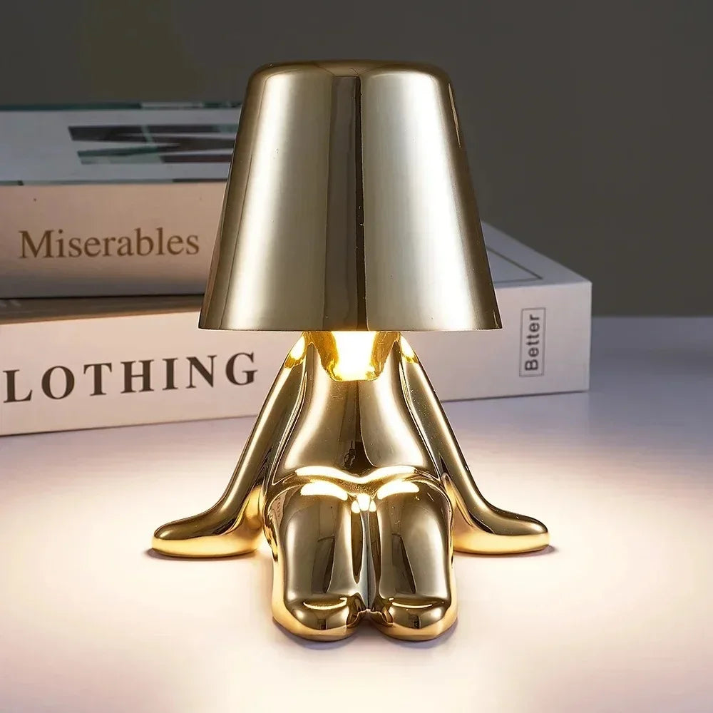 BowLift | Little Golden Man Table Lamp