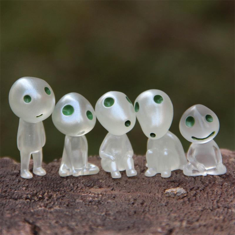 BowLift | Luminous Garden Ghost Miniature Figurines