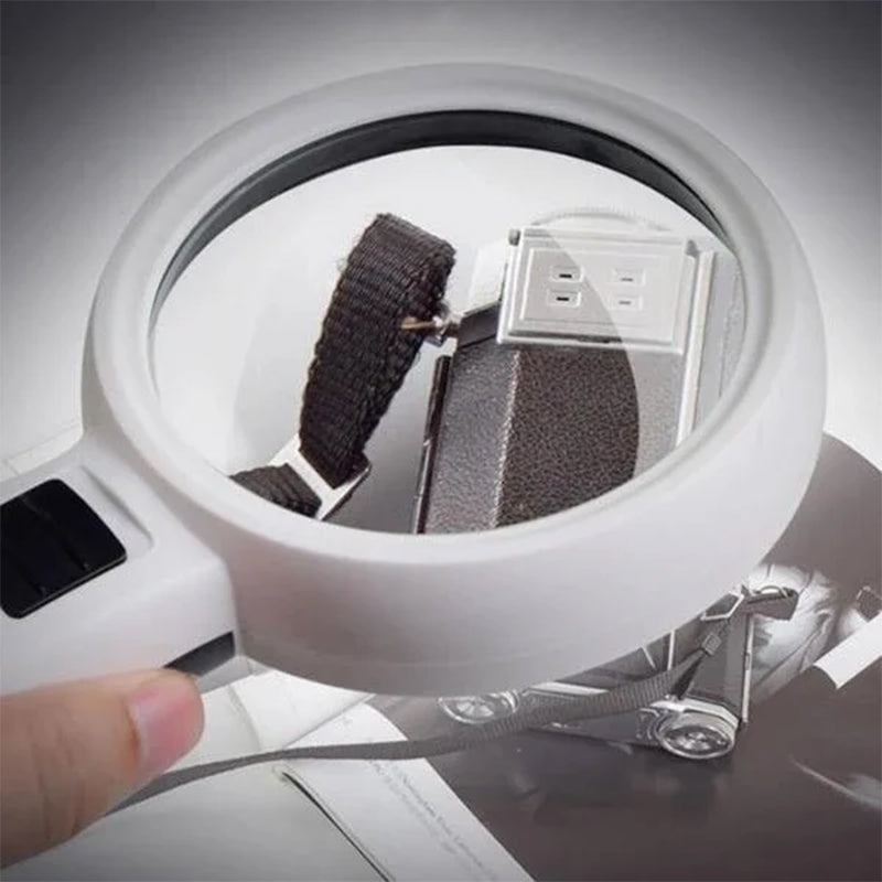 BowLift | 30x optical magnifying glass with LED light
