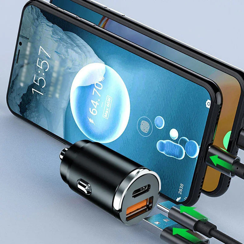 BowLift | Multi Compatible Fast Charging Car Charger