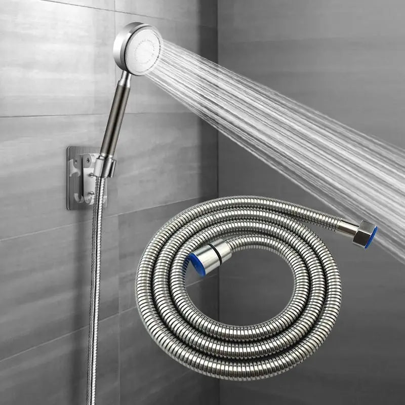 BowLift | 2 m Stainless Steel Shower Hose – Flexible, Durable and Kink-Free