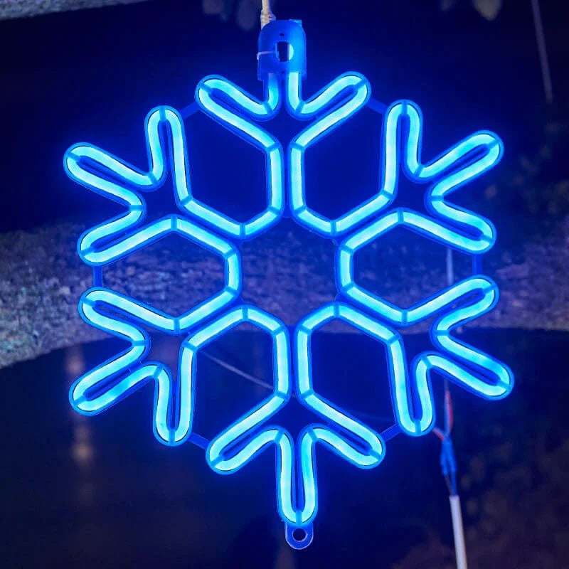 BowLift | Waterproof LED Snowflake Light for Festive Winter Decoration