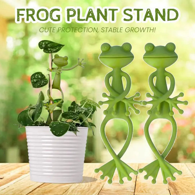 BowLift | 2-piece set plant holders in frog shape – for small pots & succulents!