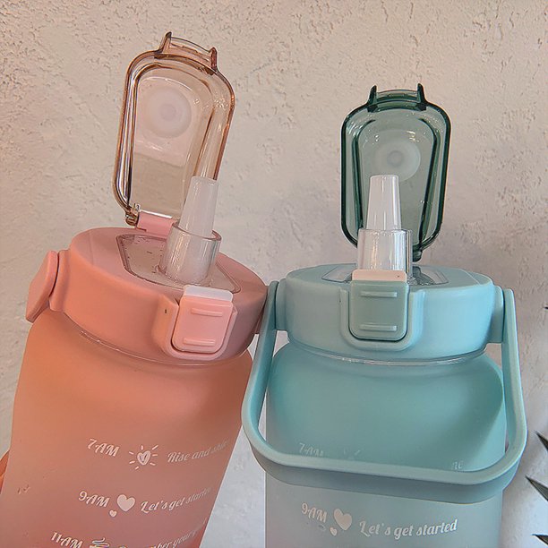 BowLift | 2L Motivational Water Bottle with Time Markers - HydroMotivator