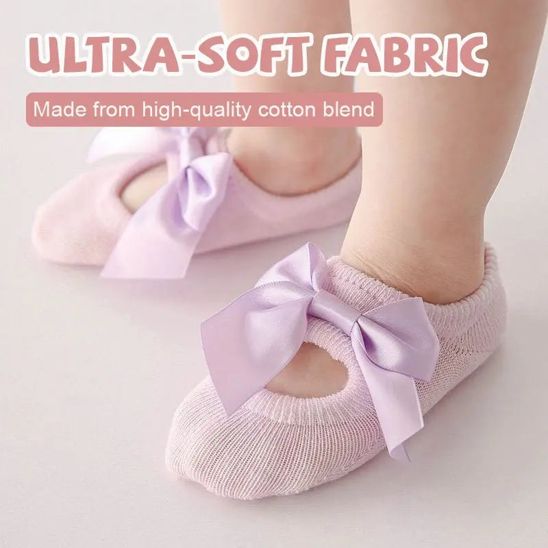 BowLift | 3 Pair Baby Ballet Socks