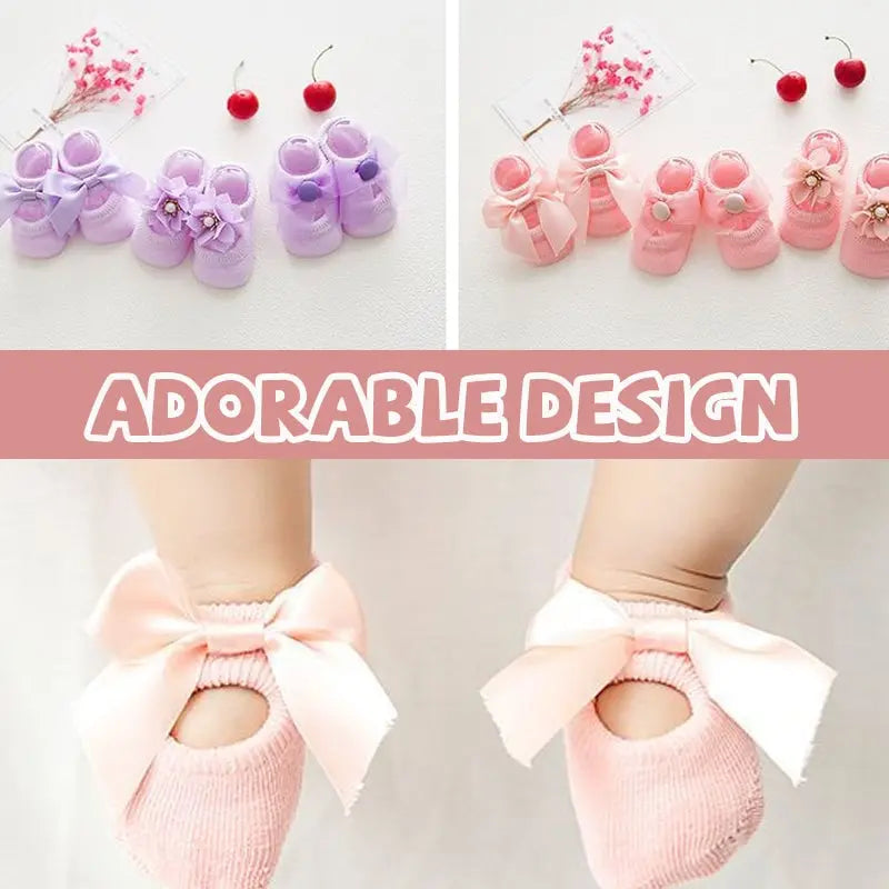 BowLift | 3 Pair Baby Ballet Socks