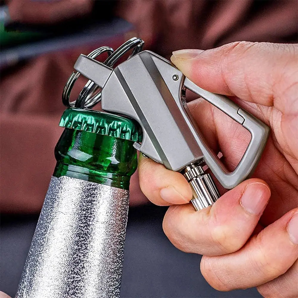 BowLift | 3-in-1 Outdoor windproof lighter with bottle opener for camping