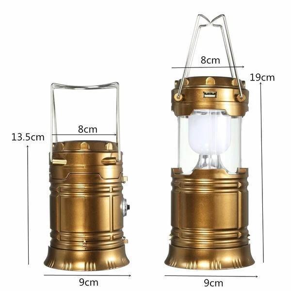 BowLift | 3-in-1 LED Solar Camping Lantern